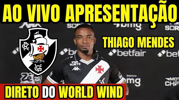 COLETIVA DO THIAGO MENDES AO VIVO - DIRETO DO RIO DE JANEIRO - COLETIVA DE APRESENTAÇÃO AO VIVO