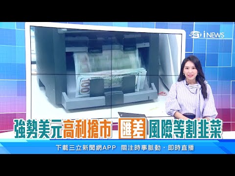   美元強勢 換匯 好時機 專家教你用1招賺錢 美元定存利率比較1張圖看懂 這5家銀行4 以上 美金定存利率 匯差 換匯投資 外匯投資 三立iNEWS高毓璘 主播 投資理財 財經新聞 都在94要賺錢