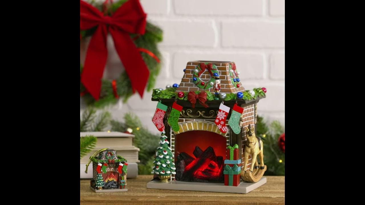 Limitededition Holiday Hearth Scentsy Warmer YouTube