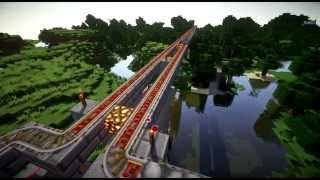 MRT System powered by Traincarts in Bukkit Server Red Line Edition(使用Traincarts 建造的捷運系統-紅線完整版)【拉斯特】
