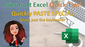 Excel quick tip: Paste special quicker using only the keyboard