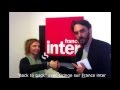 Interview de gringe sur france inter back to back  6 juillet 2016