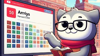 lecture 2 - CS50 2023 - Arrays -  Harvard – Full Computer Science University Course.