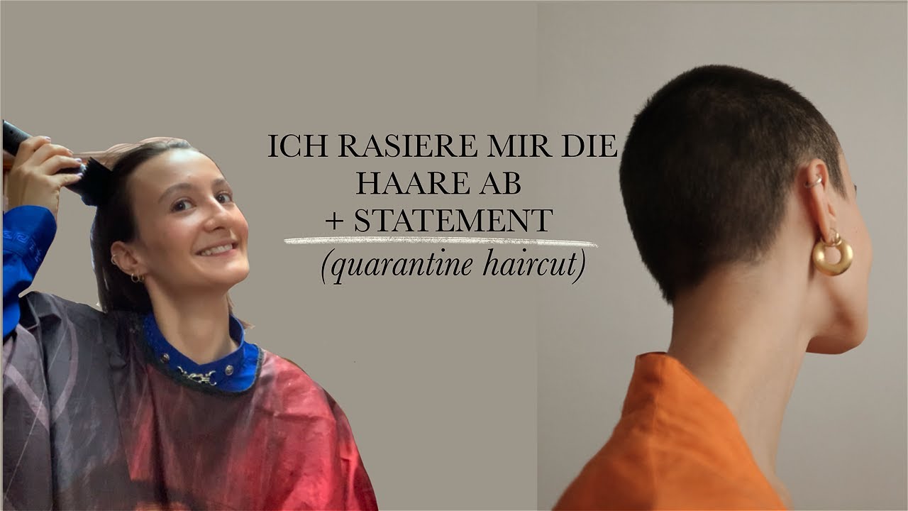 BUZZCUT SELBST SCHNEIDEN - Bereue ich es? 🥴😅