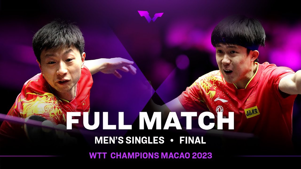 FULL MATCH | WANG Chuqin vs MA Long | MS F | #WTTMacao 2023