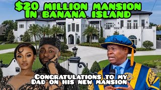 Celebrity Touring Inside Davido Father New Banana Island Mansion Net Worth