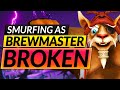 How to RANK UP with EVERY HERO - SECRETLY BROKEN BREWMASTER SMURF ANALysis - Dota 2 Guide