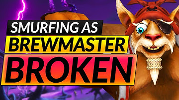 How to RANK UP with EVERY HERO - SECRETLY BROKEN BREWMASTER SMURF ANALysis - Dota 2 Guide