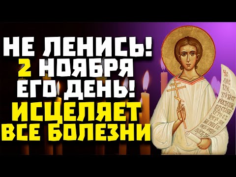 НЕ ЛЕНИСЬ! 2 НОЯБРЯ ОБЯЗАТЕЛЬНО ПРОЧТИ МОЛИТВУ АРТЕМИЮ ВЕРКОЛЬСКОМУ. СЕГОДНЯ ОН ИСЦЕЛЯЕТ ВСЕ БОЛЕЗНИ