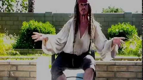 Captain Jack's Ice Bucket Challenge