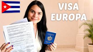 Como pedir la Visa para Europa desde Cuba