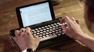 Pena - Retro Bluetooth Keyboard For All Devices @the-code-of-entertainment1002