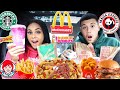 Letting Fast Food Employees DECIDE What We Eat for 24 HOURS (IMPOSSIBLE FOOD CHALLENGE)