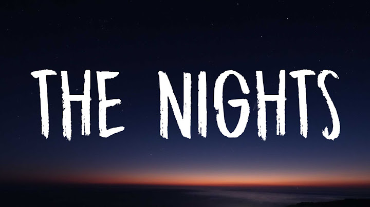 Avicii - The Nights (Lyrics) "my father told me"