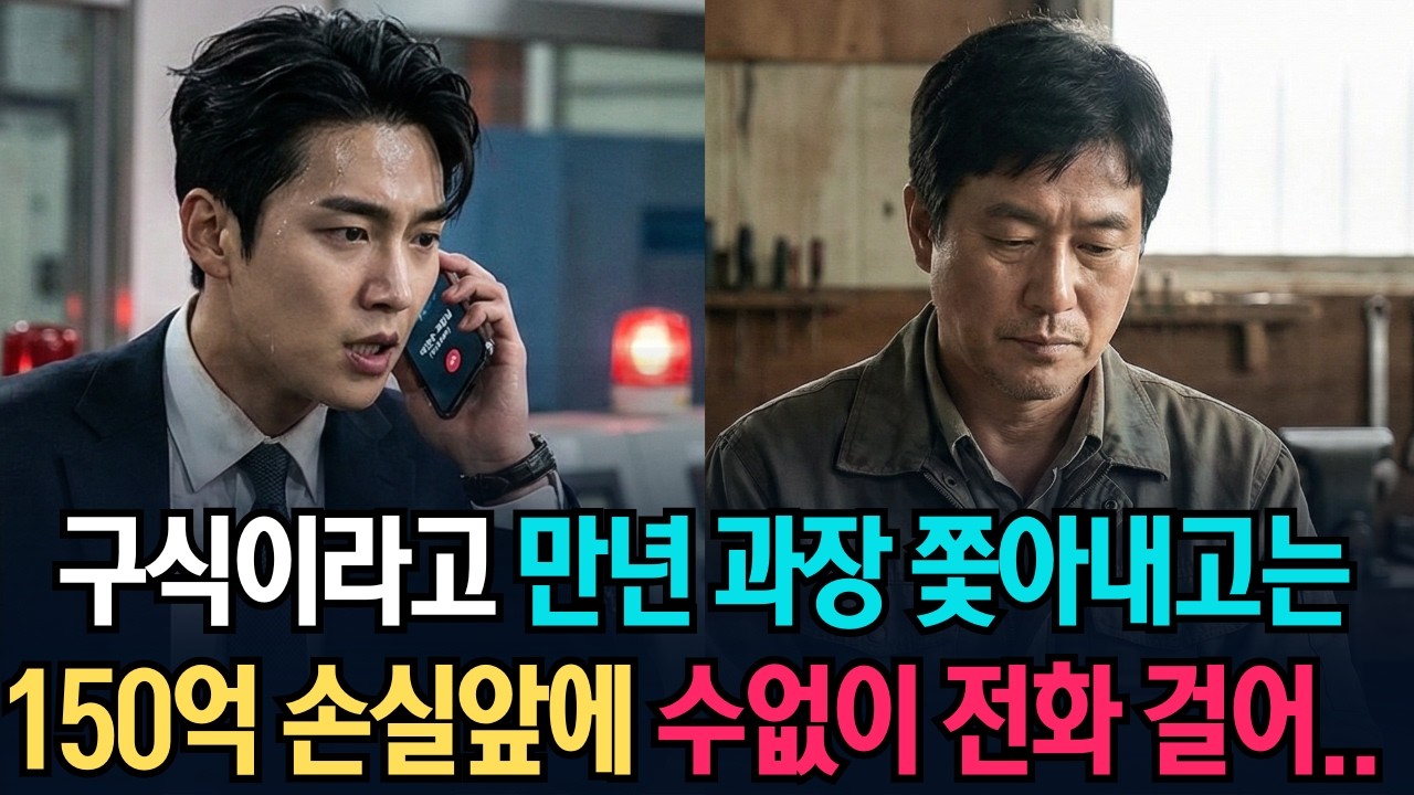 만년 과장 한명 쫓아낸 회사가 그에게 30통 전화 건 진짜 이유/노후사연, 이야기친구, 오디오북, 시니어