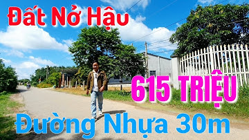 Bán đất thổ cư đường nhựa nở hậu giá 615 triệu gần trường tiểu học Long Khánh - Bến Cầu - Tây Ninh
