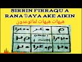 Sirrin Firraqu A Rana ɗaya Ake Aikin