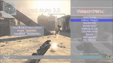 MW2 Project Nuke 3 0 All Client Mod Menu TU8