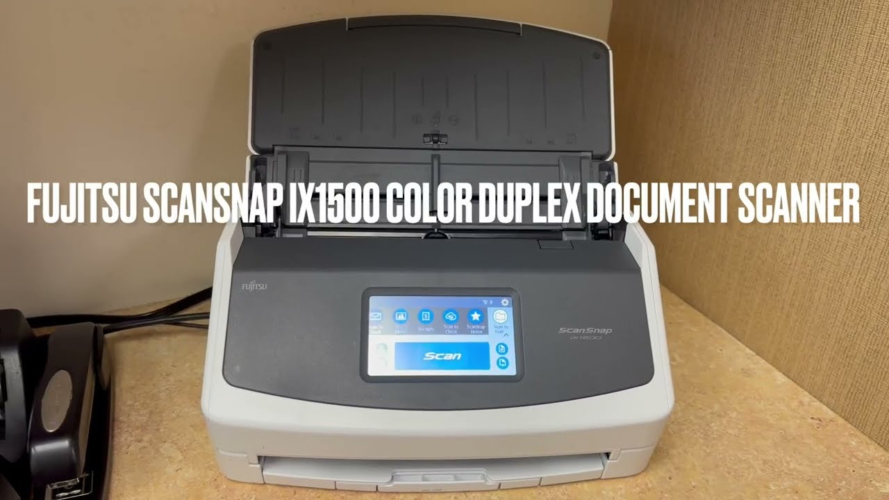 Fujitsu ScanSnap iX1500 Color Duplex Document Scanner with Touch