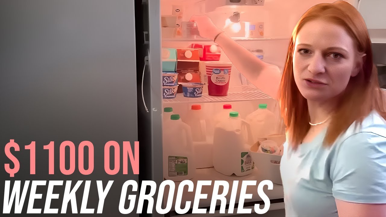 Семья из 13 человек. Еженедельный поход за продуктами от занятой мамы!