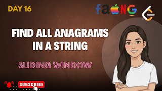 Find All Anagrams in a String | Sliding Window Technique | LeetCode 438