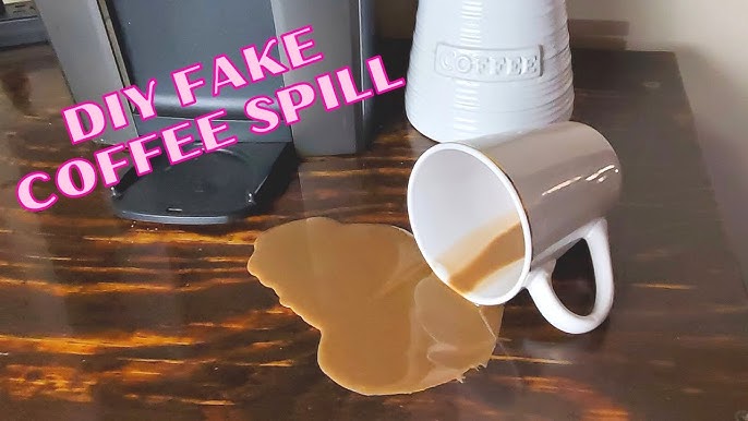 Fake Starbucks Coffee Spill 