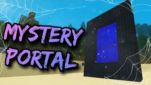 How To Make A NETHER PORTAL In MultiCraft