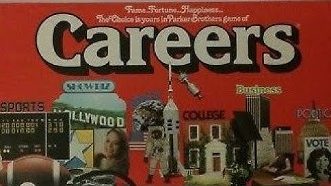 Ep 148: Careers Board Game Review (Parker Brothers 1955) + How To Play