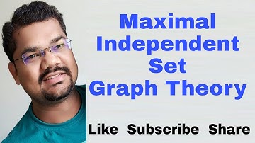 Maximal Independent Set in Graph Theory | Maximal Independent Set Algorithm, Maximum Independent Set