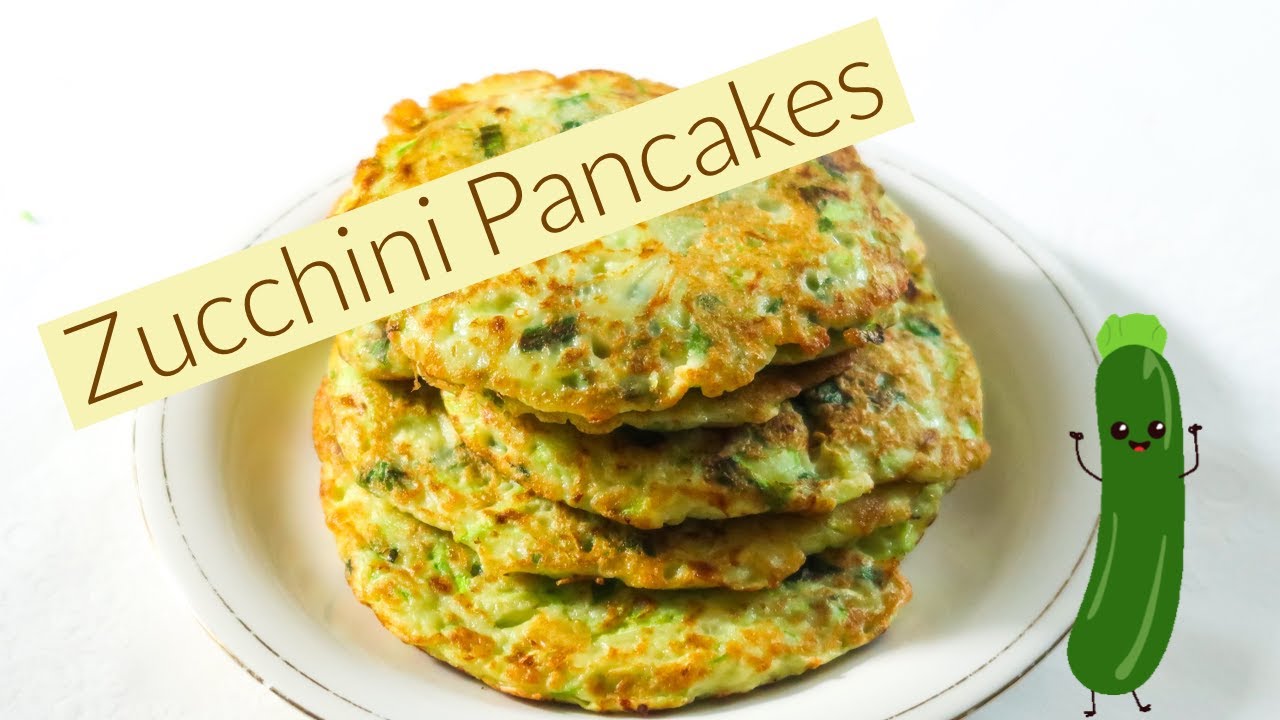 Easy and Delicious Recipe of Zucchini Pancakes ) YouTube