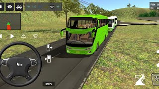Euro Bus Driving Game Public Transportation 2024 -  Indonesia Bus Simulator Android Gameplay #2106 screenshot 1
