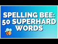 Spelling bee: Get&#39;s Harder After Quesion 4! Difficult level | BrainLift
