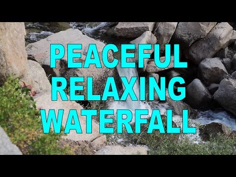 Peaceful Relaxing Waterfall