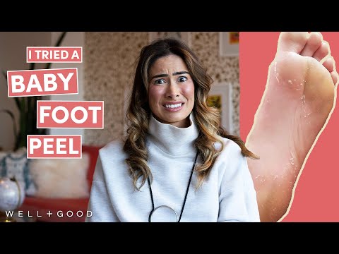 I Tried a Baby Foot Peel... And The Results Were Amazing | Zoë Tries It All | Well+Good