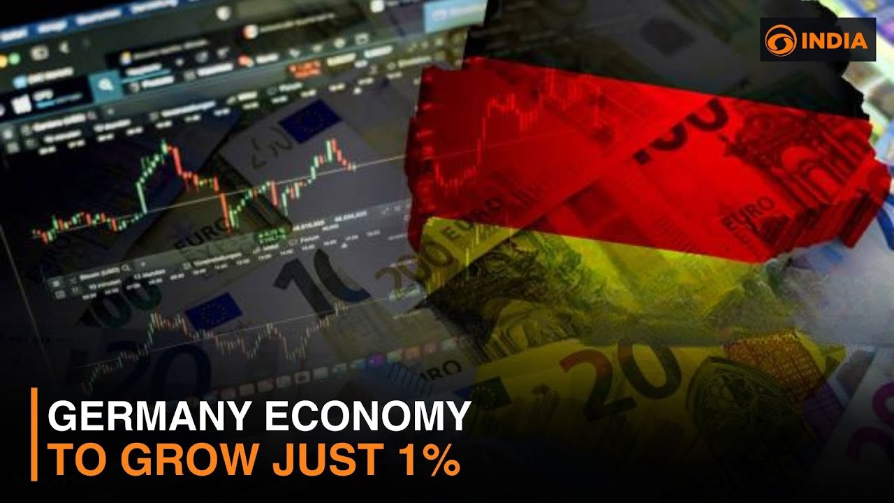 Germany Economy to Grow Just 1% | DD India