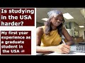 My academic struggles and frustrations as a graduate student in usa