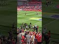 INCREDIBLE ovation as Jurgen Klopp walks out at Anfield for final time as Liverpool manager