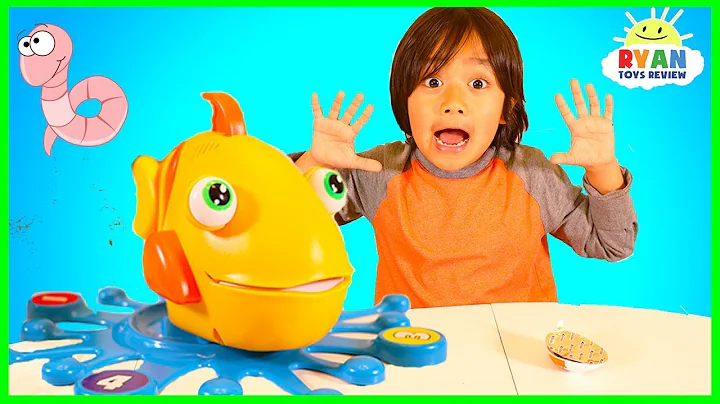 Let's Go Fishing with Fish Food Game for kids with...