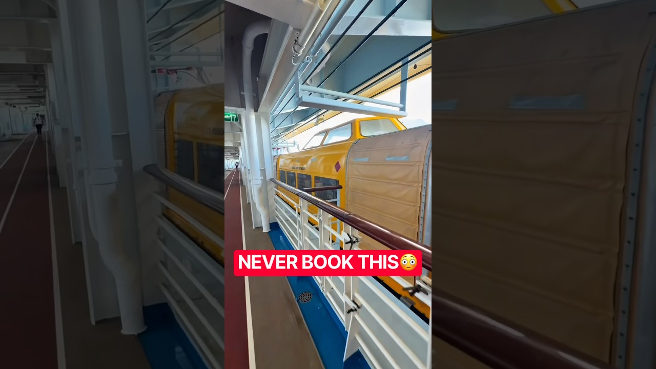 The WORST Cruise Ship Cabin to NEVER Book 🙅‍♂️