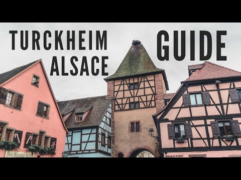 Turckheim, A Tiny Town on the Alsace Wine Route of France