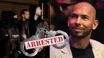 Andrew Tate, got arrested on heinous charges, says the Matrix sent their agents