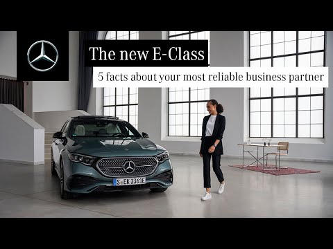 The new Mercedes-Benz E-Class – 5 facts about your most reliable business partner