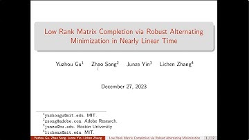 Low Rank Matrix Completion via Robust Alternating Minimization in Nearly Linear Time