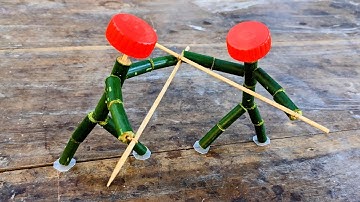 Unbelievable Bamboo Fighters Battle! DIY Bamboo Man Fight Game, That Shocked Everyone | S9T