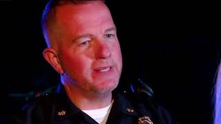 IMPD Major Harold S. Turner speaks on violent crime in Indianapolis