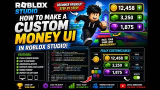 How to Make a Custom Money UI in Roblox Studio