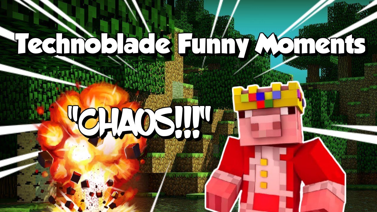 Technoblade Funny Moments in Dream SMP - YouTube