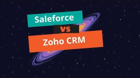 Salesforce vs Zoho CRM Brief Comparison (2018)