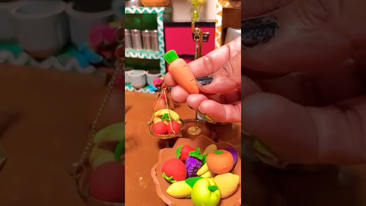 Miniature fruits | mini fruits | mini vegetable |  tiny fruits | tiny veggies 