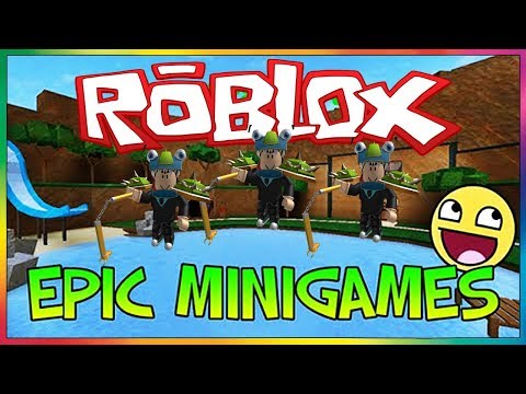 EPIC MINIGAMES IN ROBLOX!!! (Part 1)